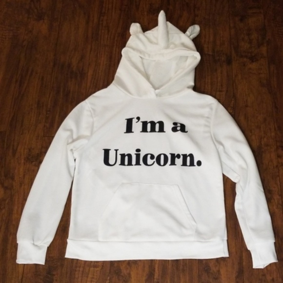 *5/$25* "I'm A Unicorn" Hoodie - Picture 2 of 2